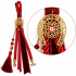 Burgundy Horseshoe Lucky Charm 2027