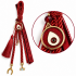 2027 LUCKY CHARM WITH RED EVIL EYE, HORSESHOE AND TASSEL