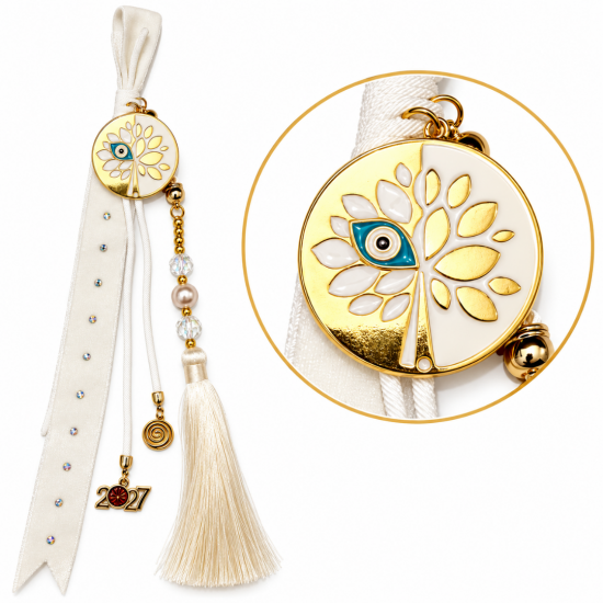 2027 LUCKY CHARM WITH TREE OF LIFE, EVIL EYE AND I 2027 LUCKY CHARM WITH TREE OF LIFE, EVIL EYE AND I