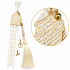 2027 LUCKY CHARM WITH WISHES HOUSE AND IVORY TASSEL