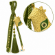 GOOD LUCK 2027 GREEN WITH GOLDEN HOUSE & EYE -