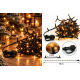 200 LED ΧΡΙΣΤΟΥΓΕΝΝΙΑΤΙΚΑ ΦΩΤΑΚΙΑ AMBER ΜΕ ΕΠΕΚΤΑΣ