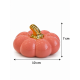 PINK CERAMIC DECORATIVE PUMPKIN WITH GOLD STEM 10× PINK CERAMIC DECORATIVE PUMPKIN WITH GOLD STEM 10×