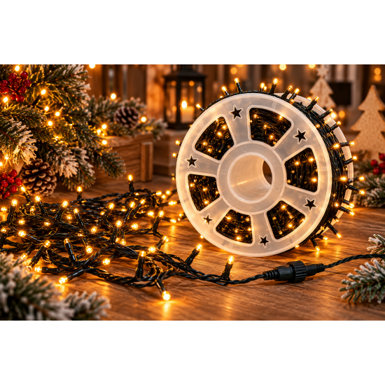 500 LED ΧΡΙΣΤΟΥΓΕΝΝΙΑΤΙΚΑ ΦΩΤΑΚΙΑ AMBER ΜΕ ΠΡΟΓΡΑΜ 500 LED ΧΡΙΣΤΟΥΓΕΝΝΙΑΤΙΚΑ ΦΩΤΑΚΙΑ AMBER ΜΕ ΠΡΟΓΡΑΜ
