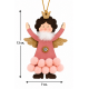 WOODEN CHRISTMAS ORNAMENT ANGEL