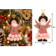 WOODEN CHRISTMAS ORNAMENT ANGEL