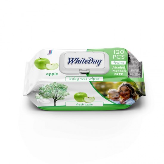 ΜΩΡΟΜΑΝΤΗΛΑ WHITEDAY ΜΕ ΚΑΠΑΚΙ 120ΤΕΜ APPLE 