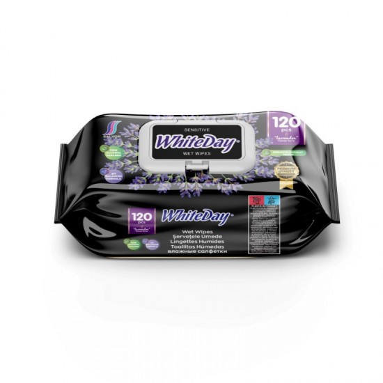 ΜΩΡΟΜΑΝΤΗΛΑ WHITEDAY ΜΕ ΚΑΠΑΚΙ 120ΤΕΜ LAVENDER 