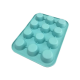 Silicone cake tin with 12 places Silicone cake tin with 12 places